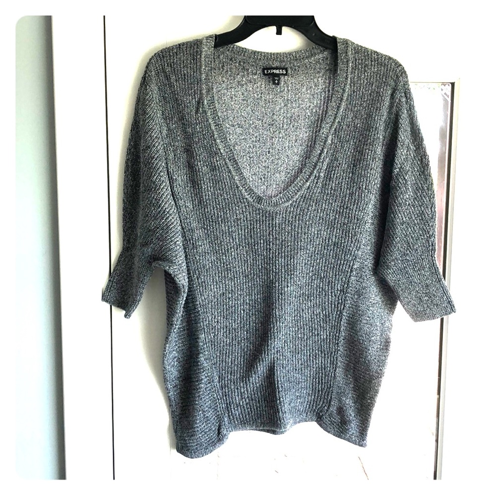 Chunky, scoop neck express sweater